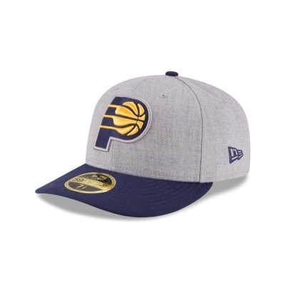 Sapca New Era Indiana Pacers NBA Heather Low Profile 59FIFTY Fitted - Gri